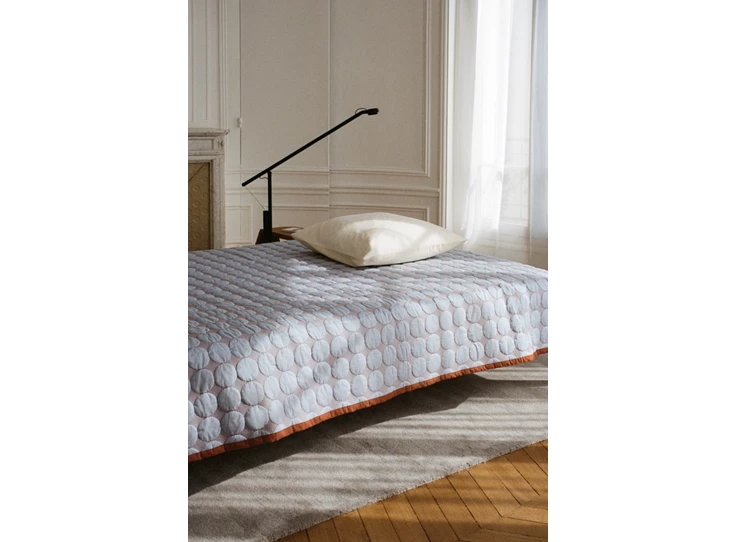 Mega-Dot-light-blue-Duo-Pillow-Case-ivory-Raw-Rug-no-2-light-grey-Fifty-Fifty-Table-Lamp-soft-black