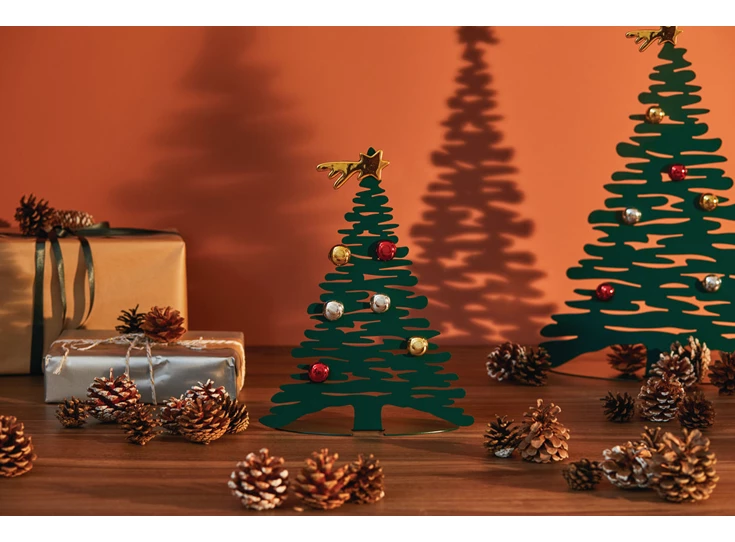 Alessi-Bark-kerstboom-groen-mmagneetballetjes-ster-30cm