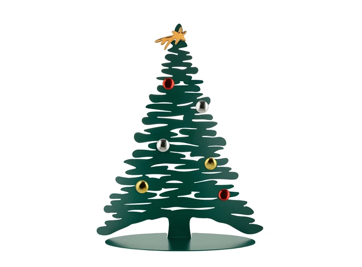 Alessi-Bark-kerstboom-groen-mmagneetballetjes-ster