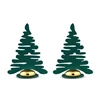 Alessi-Bark-kerstboom-kaart-fotohouder-set-van-2-groen
