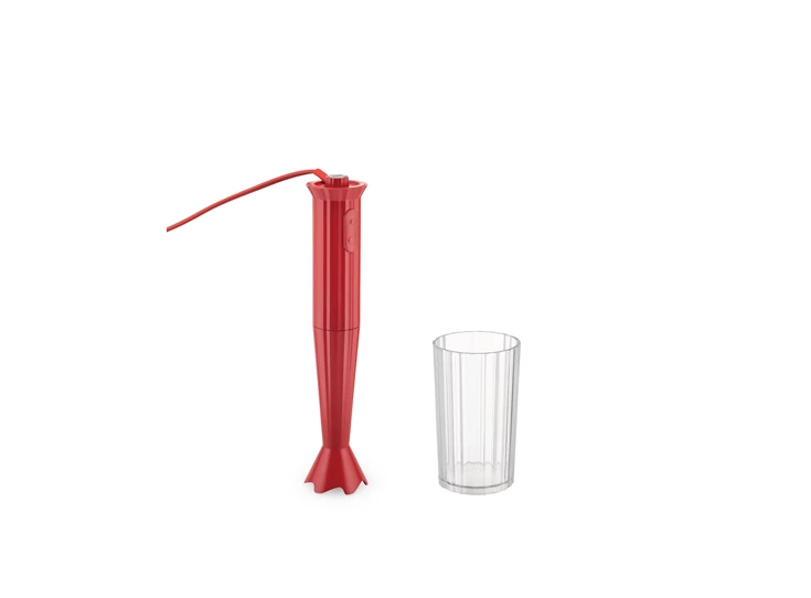 Alessi-Plisse-staafmixer-rood