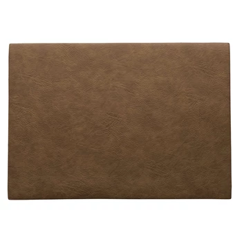 Asa-Vegan-leather-placemat-toffee