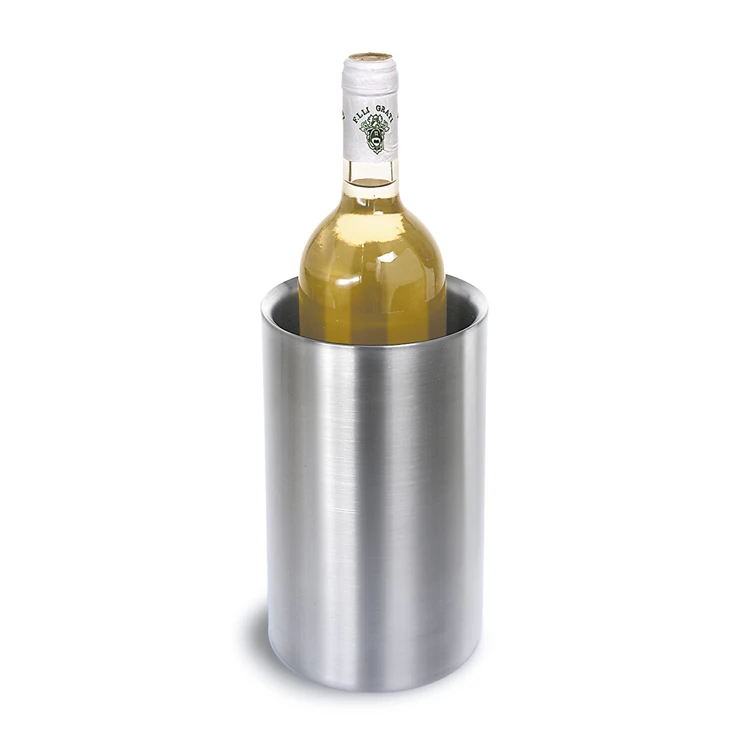 Emigreren Reusachtig subtiel Blomus Easy dubbelwandige wijnkoeler H19.5cm D12cm inox - Dhondt leef mooi