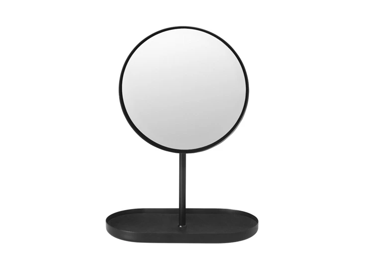 Blomus-Modo-spiegel-op-voet-H28cm-B20cm-zwart