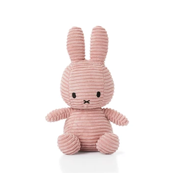 Bon-Ton-Toys-Miffy-zittend-H23cm-corduroy-pink