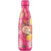 Chillys-drinkfles-500ml-Floral-Pink-Pompoms