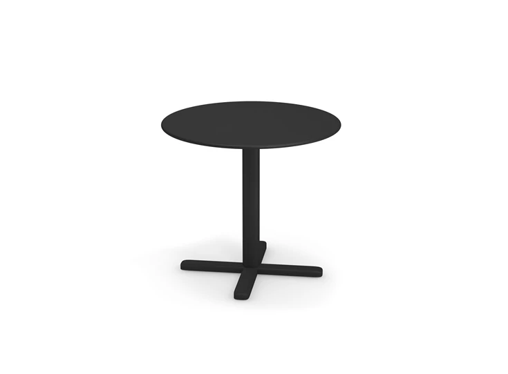 Emu-Darwin-table-D80-H74cm-black