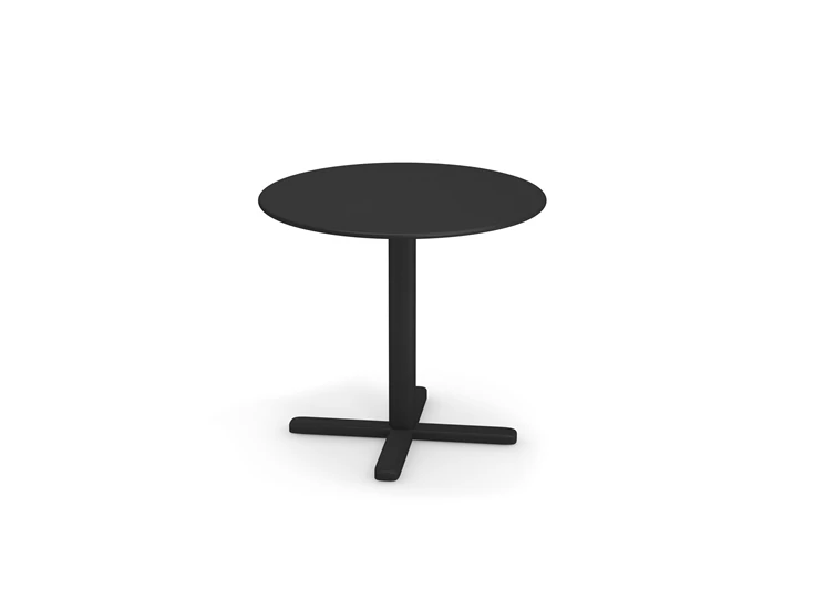 Emu-Darwin-table-D80-H74cm-black