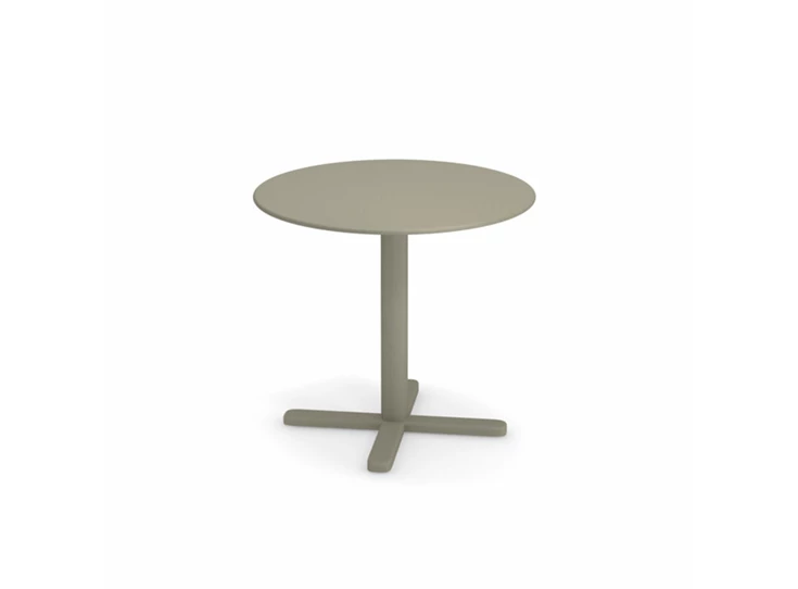 Emu-Darwin-tafel-D80-H74cm-grijs-groen
