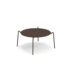Emu-Rio-R50-lage-tafel-diameter-80cm-indian-brown