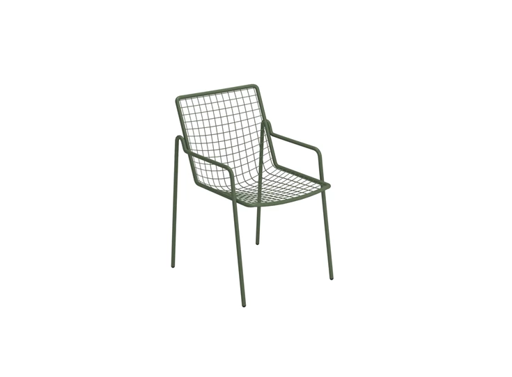 Emu-Rio-R50-stoel-met-armleuning-military-green