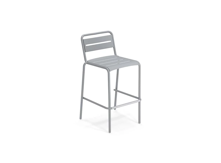 Emu-Star-hoge-stoel-zithoogte-75cm-cloud-grey