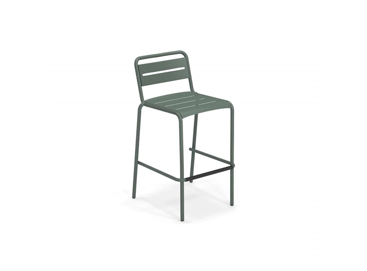 Emu-Star-hoge-stoel-zithoogte-75cm-dark-green