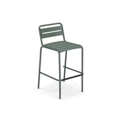 Emu-Star-hoge-stoel-zithoogte-75cm-dark-green