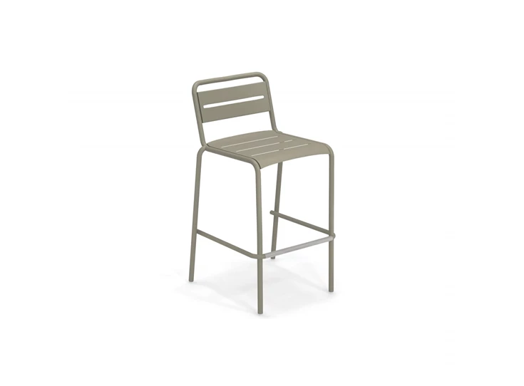 Emu-Star-hoge-stoel-zithoogte-75cm-grey-green
