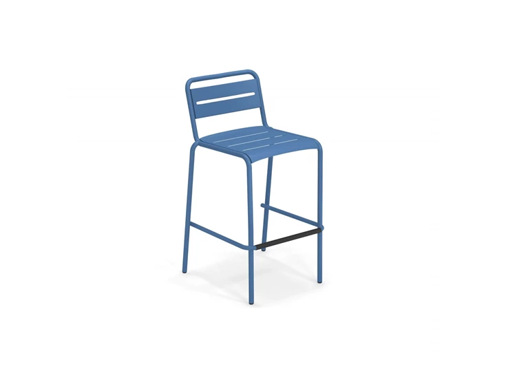 Emu-Star-hoge-stoel-zithoogte-75cm-marine-blue