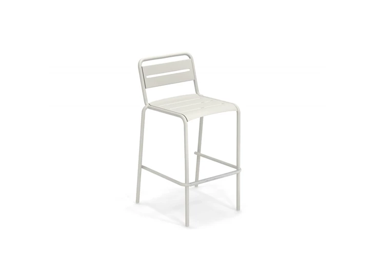 Emu-Star-hoge-stoel-zithoogte-75cm-matt-white