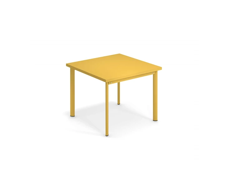 Emu-Star-tafel-90x90cm-curry-yellow