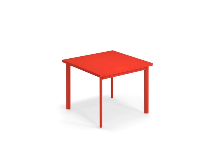 Emu-Star-tafel-90x90cm-scarlet-red