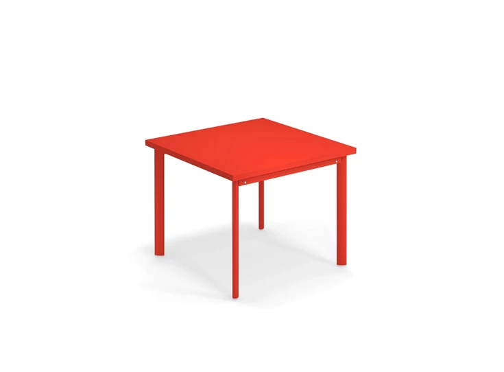 Emu-Star-tafel-90x90cm-scarlet-red