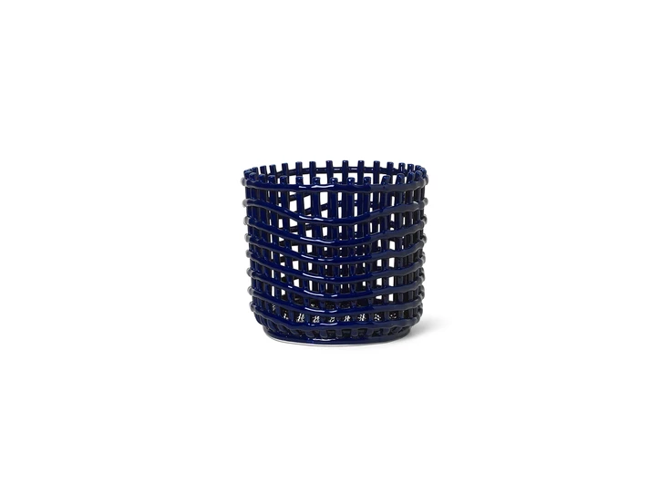 Ferm-Living-Ceramic-Basket-large-D235cm-H21cm-blauw