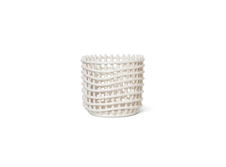 Ferm-Living-Ceramic-Basket-large-D235cm-H21cm-off-white