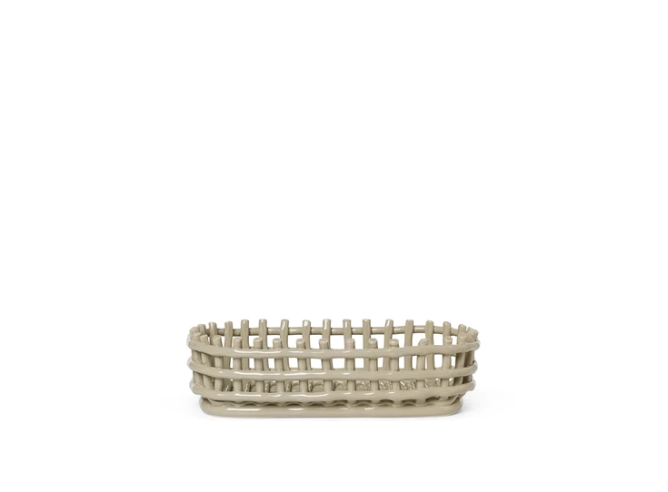 Ferm-Living-Ceramic-Basket-ovale-mand-schaal-30x15x85cm-cashmere