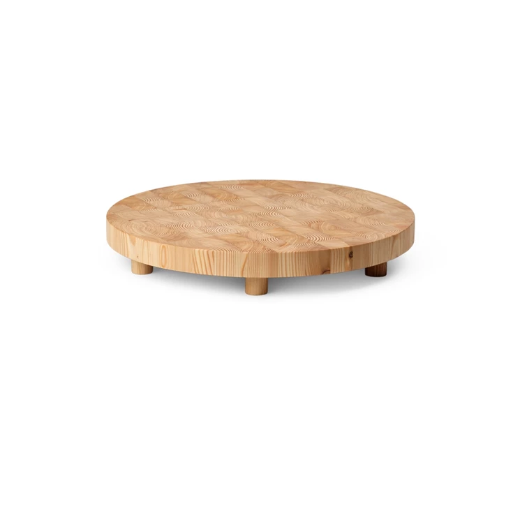 Living ronde plank op D45cm natural ** - Dhondt leef mooi