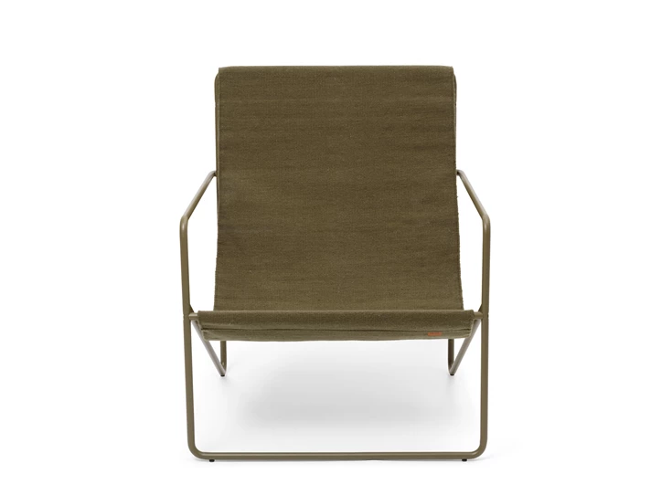 Ferm-Living-Desert-lounge-chair-frame-olive-stof-olive