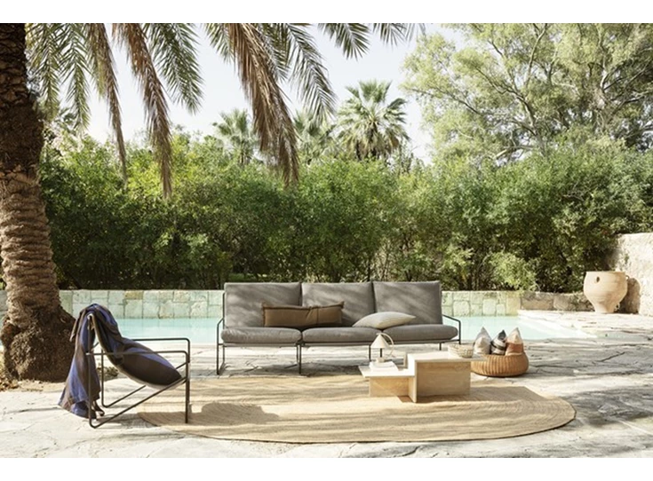 Ferm-Living-Desert-sofa-3-seater-frame-zwart-seat-dark-sand