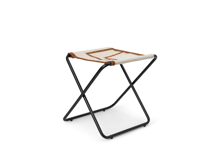 Ferm-Living-Desert-stoel-frame-zwart-stof-shape