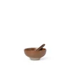 Ferm-Living-Petite-zoutset-bowl-D8cm-lepel-chocolate