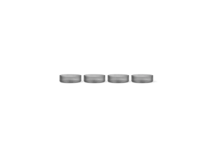 Ferm-Living-Ripple-bowls-D122cm-set-van-4-smoked-grey