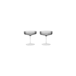 Ferm-Living-Ripple-Champagne-Saucers-Set-of-2-Sm