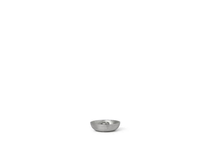 Ferm-Living-Single-bowl-kandelaar-single-D10cm-H27cm-aluminium