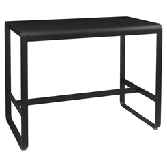 Fermob-Bellevie-hoge-tafel-140x80cm-reglisse-zwart