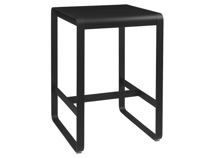 Fermob-Bellevie-hoge-tafel-74x80cm-reglisse-zwart