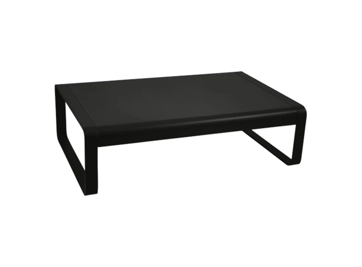 Fermob-Bellevie-lage-tafel-103x75cm-reglisse-zwart