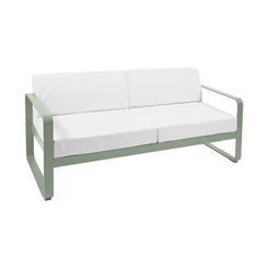 Fermob-Bellevie-sofa-2-zit-160x75x71cm-cactus-stof-blanc-grise