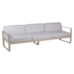 Fermob-Bellevie-sofa-35-zit-235x75x71cm-muscade-stof-blanc-grise