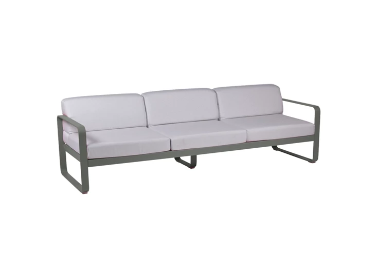 Fermob-Bellevie-sofa-35-zit-235x75x71cm-romarin-stof-blanc-grise