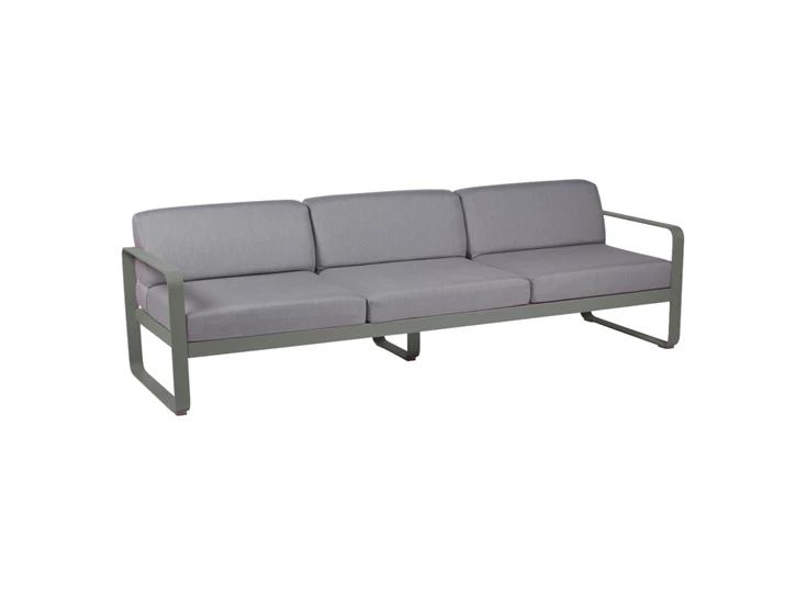 Fermob-Bellevie-sofa-35-zit-235x75x71cm-romarin-stof-gris-flanelle