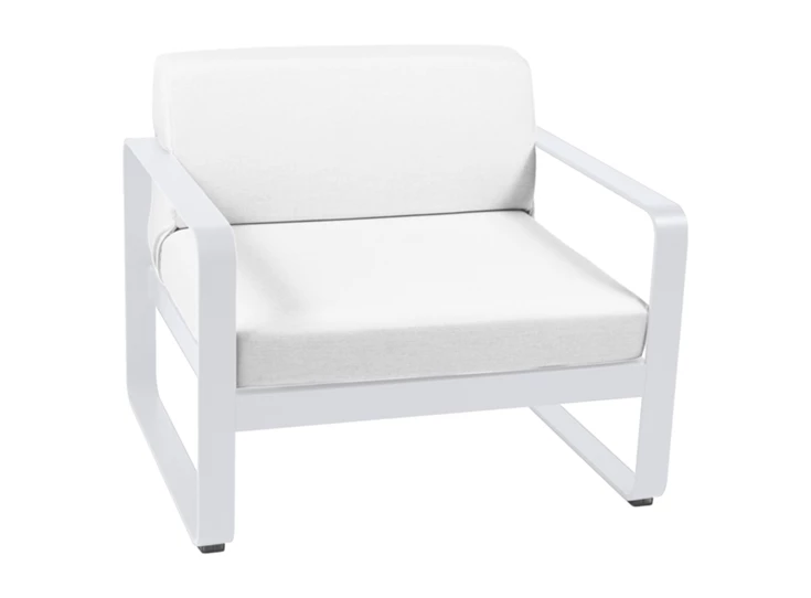 Fermob-Bellevie-sofa-eenzit-85x75x71cm-blanc-coton-wit-stof-blanc-grise