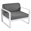 Fermob-Bellevie-sofa-eenzit-85x75x71cm-blanc-coton-wit-stof-gris-graphite