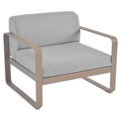 Fermob-Bellevie-sofa-eenzit-85x75x71cm-muscade-stof-gris-flanelle