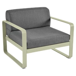 Fermob-Bellevie-sofa-eenzit-85x75x71cm-vert-tilleul-stof-gris-graphite