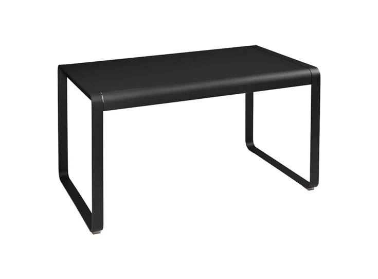 Fermob-Bellevie-tafel-140x80cm-reglisse-zwart