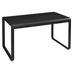 Fermob-Bellevie-tafel-140x80cm-reglisse-zwart