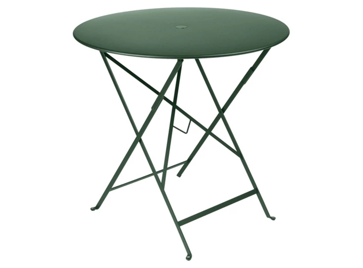 Fermob-Bistro-table-D77cm-vert-cedre