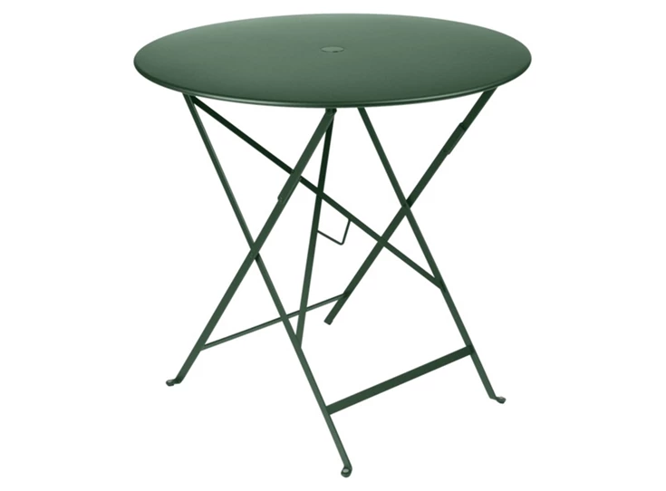 Fermob-Bistro-table-D77cm-vert-cedre